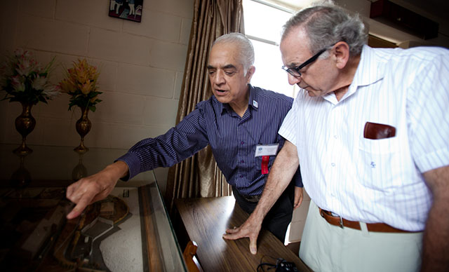 Dr. Ashok Banskota and Harry Leibowitz