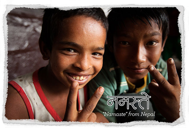 Postcard from Nepal. Photo by Michael Crook