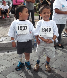 Two Kids from Altso running 