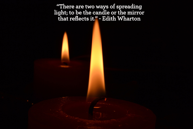 two ways of spreading light